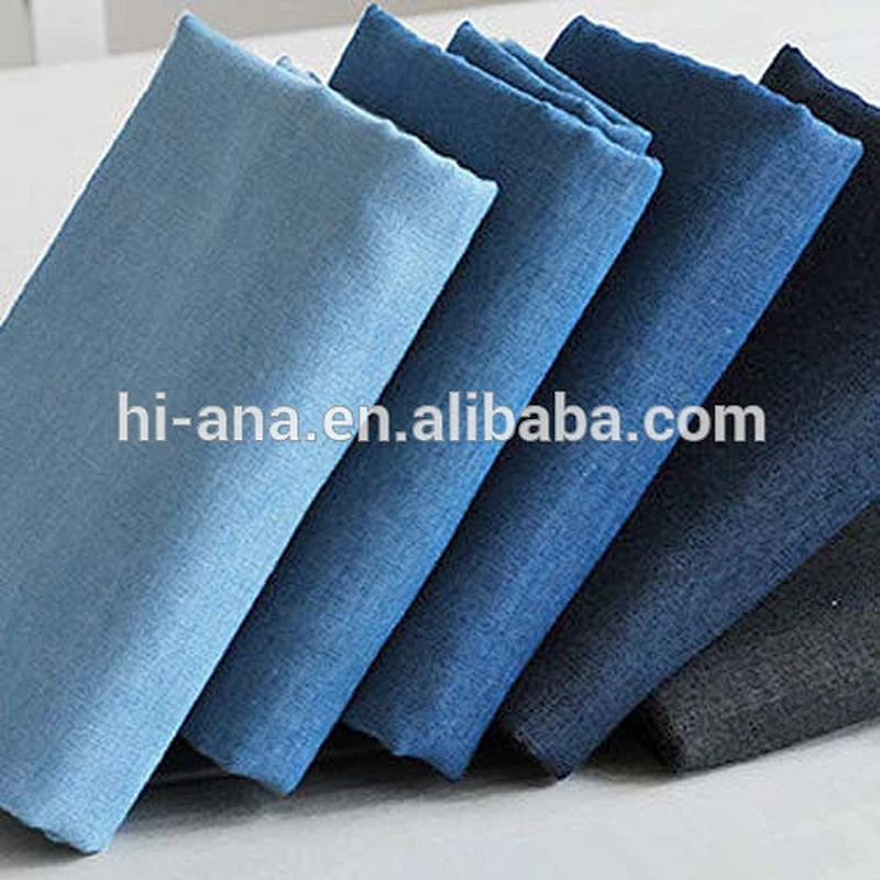 100% Cotton Denim Jean Fabric for jean garment