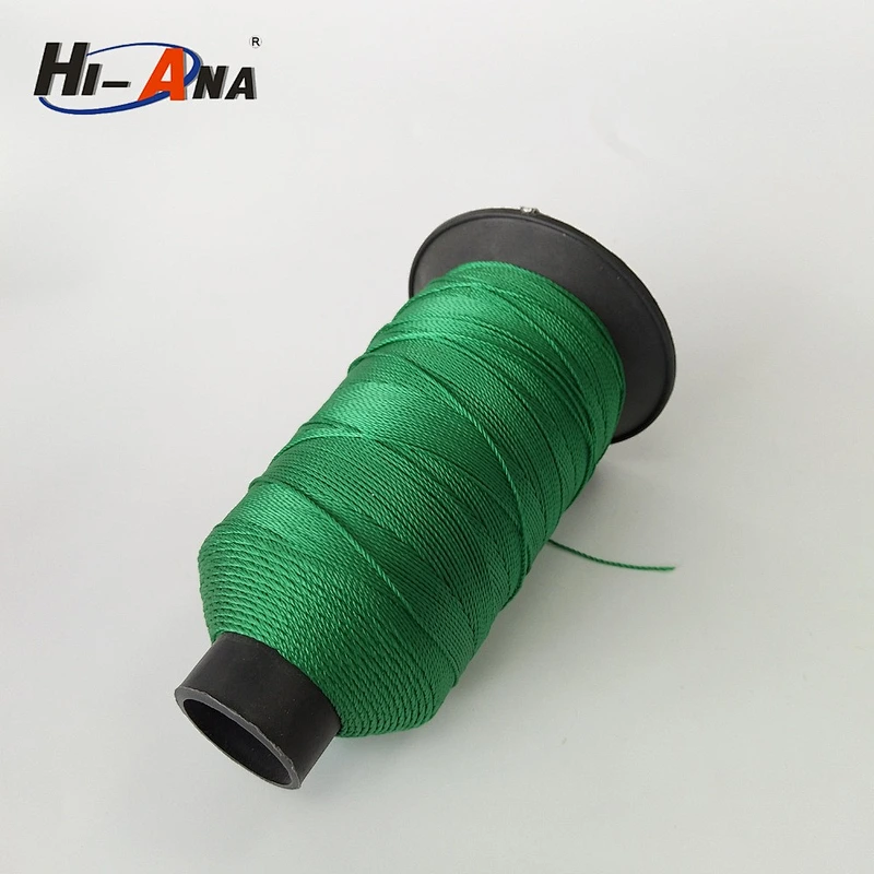 Custom made print logo Top quality nylon sewing thread