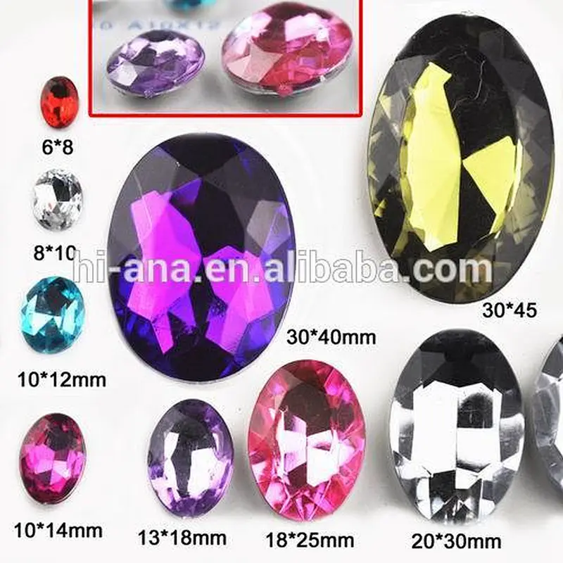 decorative acrylic stones