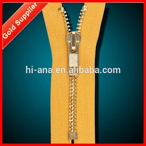#5 Golden Brass Zipper C/E,A/L