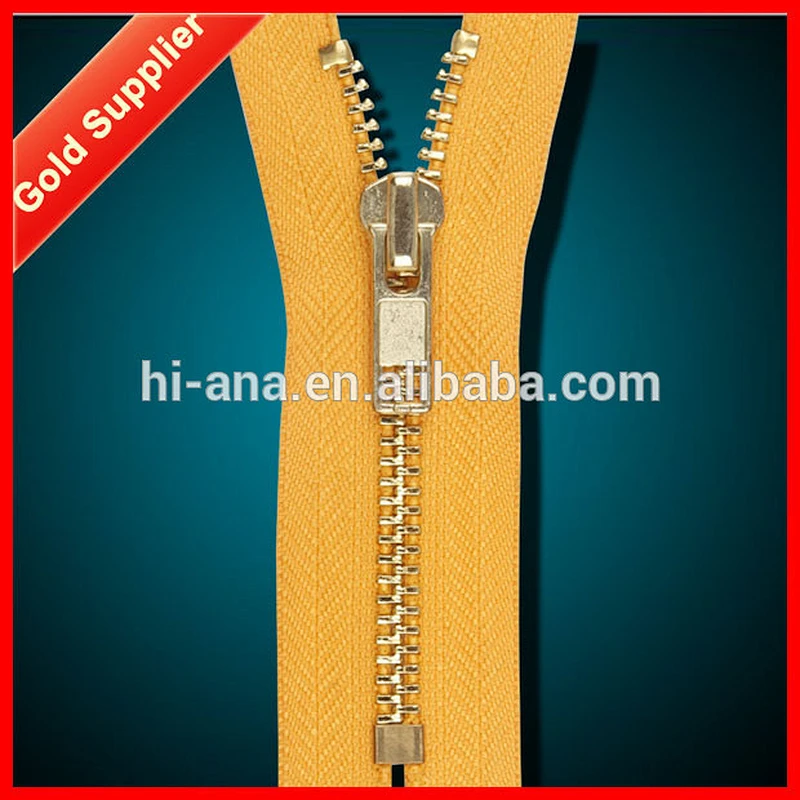#5 Golden Brass Zipper C/E,A/L
