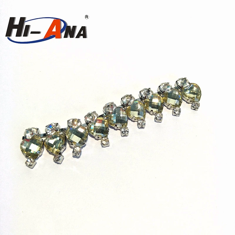 Your one-stop supplier Hot sale ab crystal rhinestone banding trimming