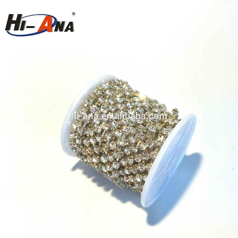 8mm rhinestone cup chain