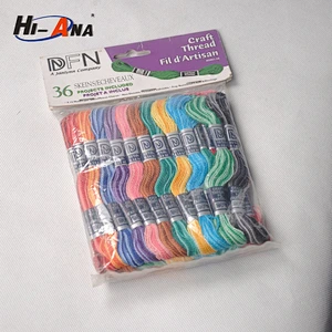 high productivity ensures timely delivery dyed cotton thread types