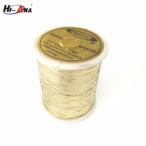 M Type Gold Color Metallic Thread