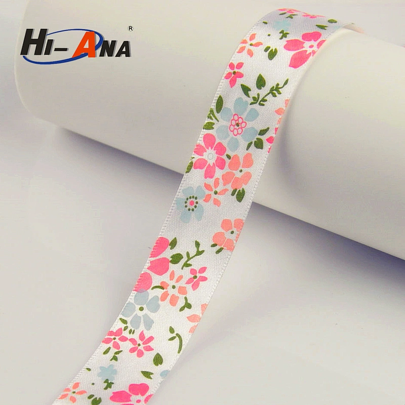 hi-ana ribbon 184 Custom Printed Christmas Candy Ribbon Hand made gift ribbon
