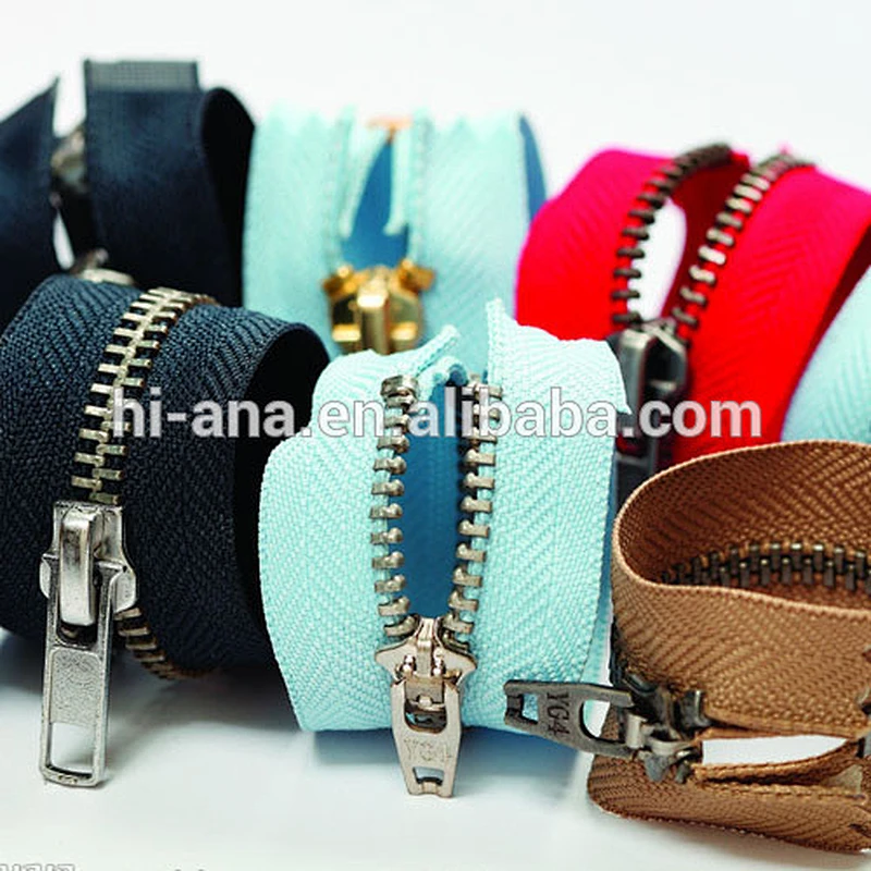 Over 800 partner factories metal zipper prices,rose gold zipper manufacturer,jacket zipper
