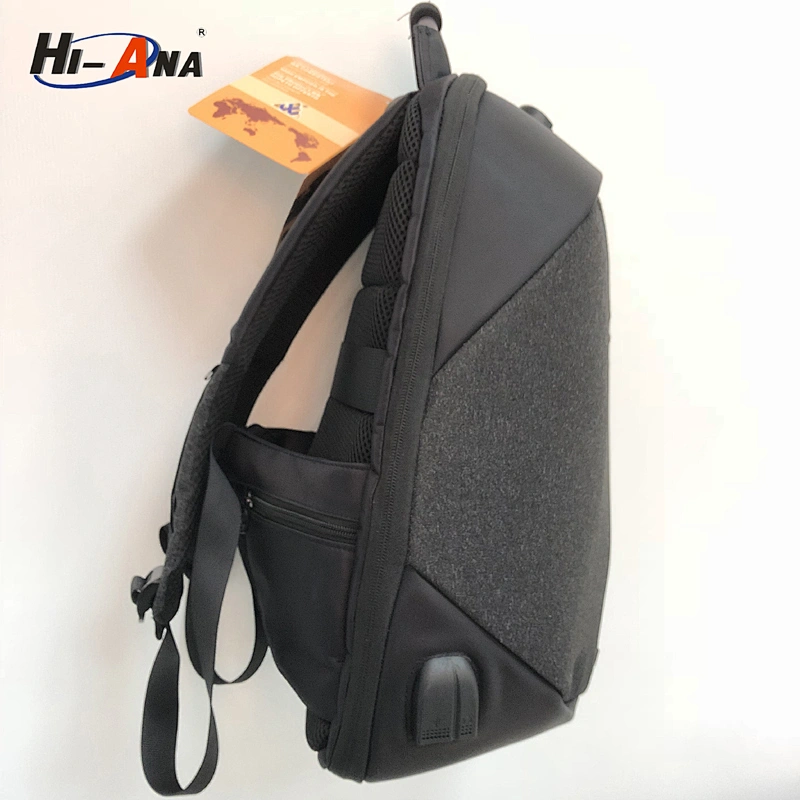 Customized logo backpack Outdoor Leisure Softback Travel Backpacks USB bag