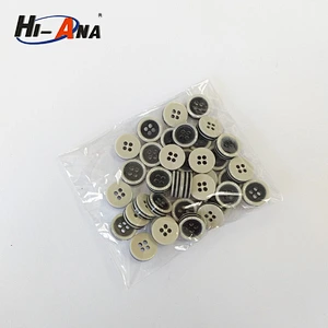 types of buttons for clothing