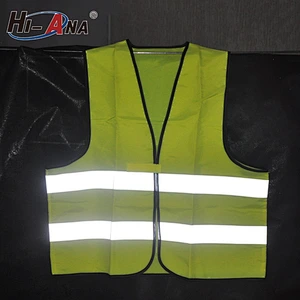 hi-ana reflective1 Free sample available high visibility green safety reflective jacket
