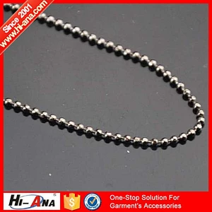 hi-ana chain1 Team race and club Wholesale china cheap bead chain