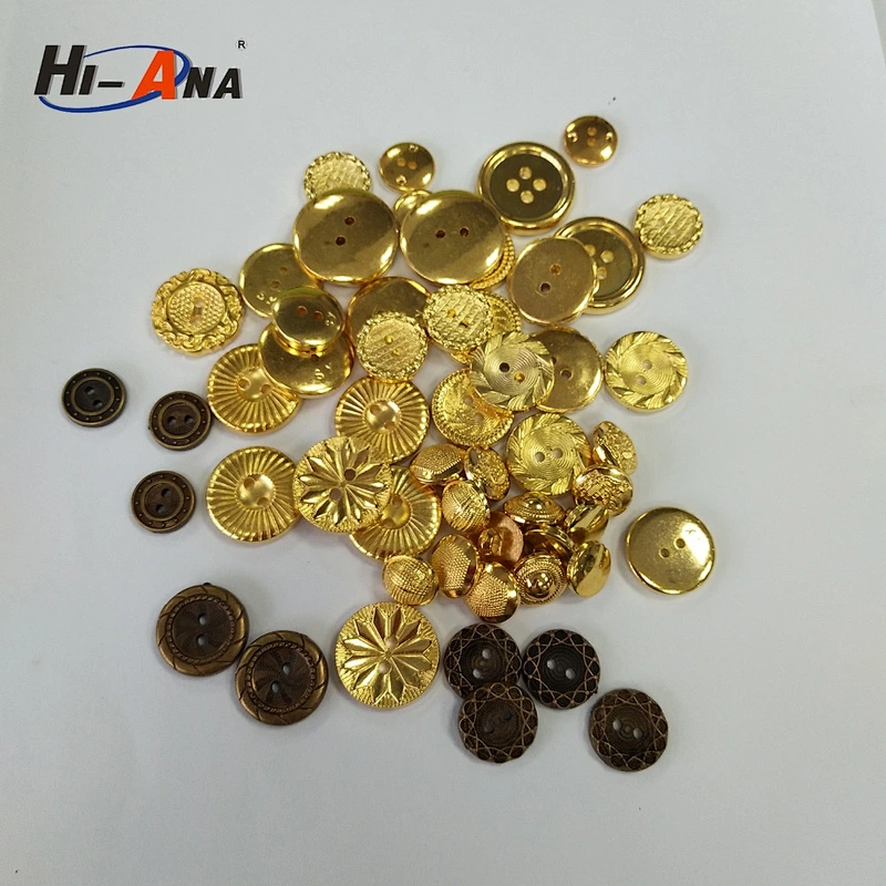 Fashionable Black Plastic Buttons For garment