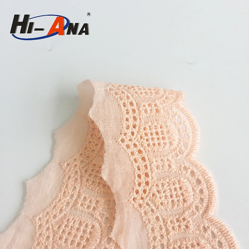 100% cotton lace