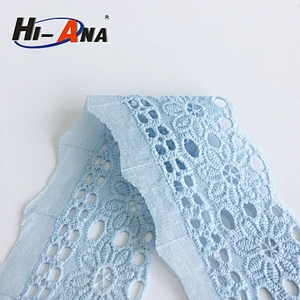 white cotton lace fabric