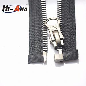 hi-ana zipper2 Over 100 partner factories Good Price leather jacket metal zipper