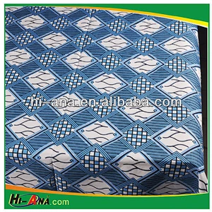 African Wax Printed Polyester Fabric