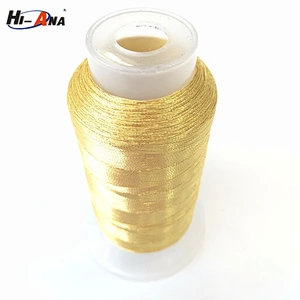Stict QC 100% Home using metal thread embroidery