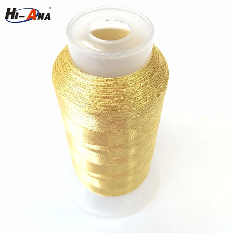 Stict QC 100% Home using metal thread embroidery