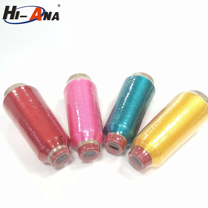 China Metallic Yarn with Colors