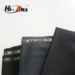 hi-ana fabric1 More 8 Years no complaint customized LOGO printed italian suit fabric