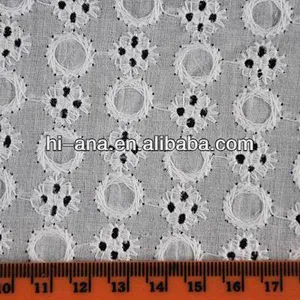 100% cotton lace fabric