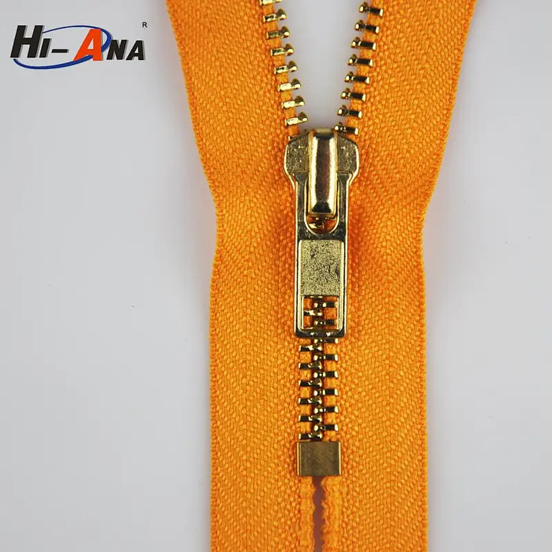 Over 15 Years experience Different size rose gold metal zipper