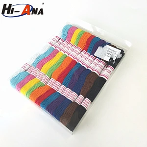 20 QC staffs ensure the quality customised LOGO printed crochet cotton thread patterns