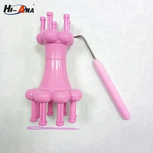 Fashion Plastic Spool Crochet Loom Knitter Knitting Yarn Wool Rope knitting loom