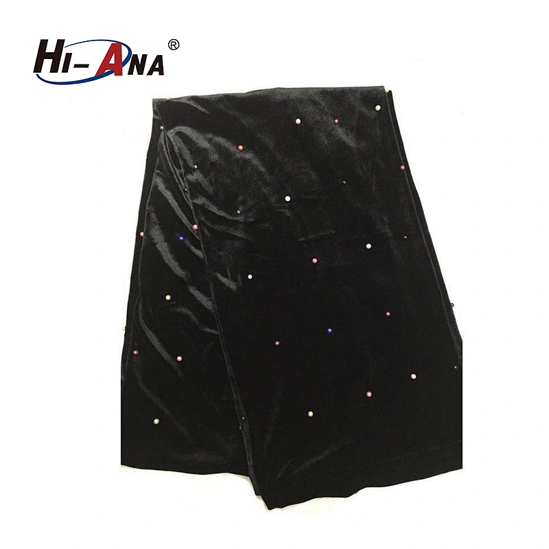 HI-ANA Fashion islamic muslim velvet turban with beads