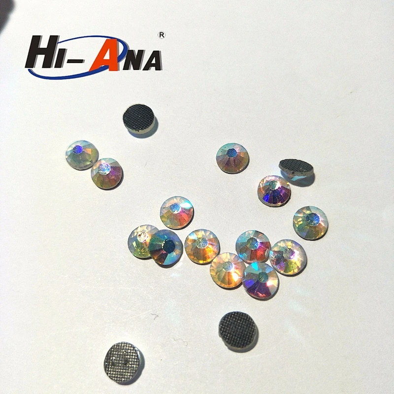 AB colors Hot fix Rhinestones with one cut for garment