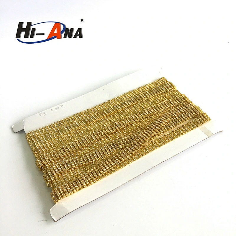 hi-ana rhinestone1 Trade assurance Good Price crystal rhinestone chain trim