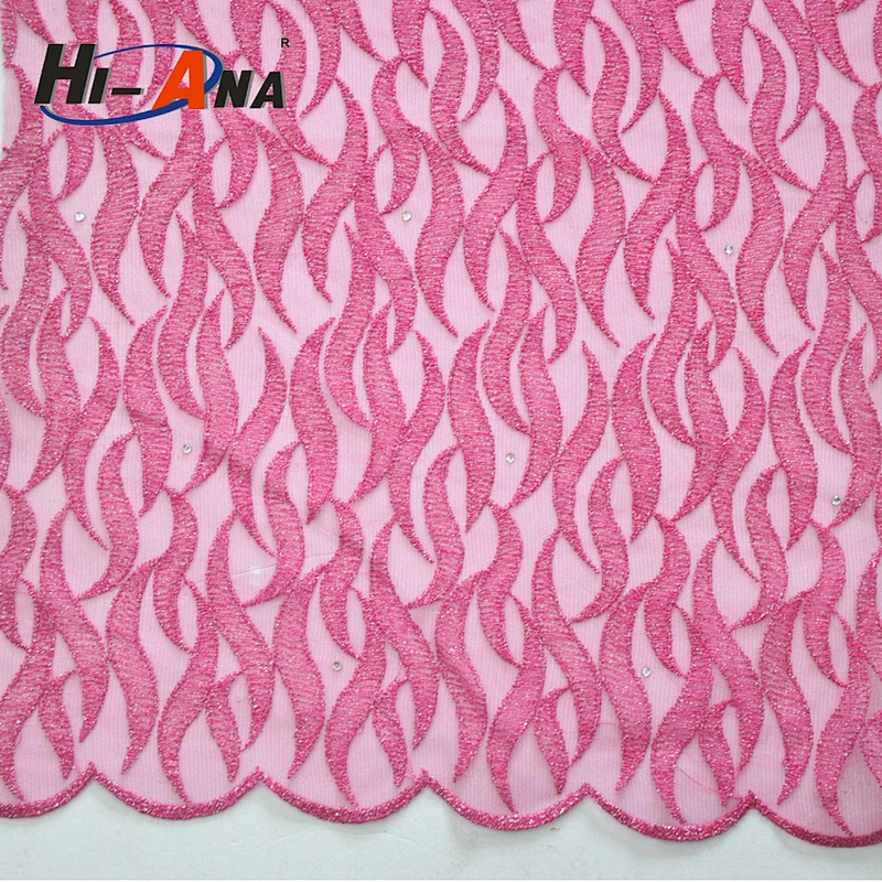 polyester nylon lace fabric