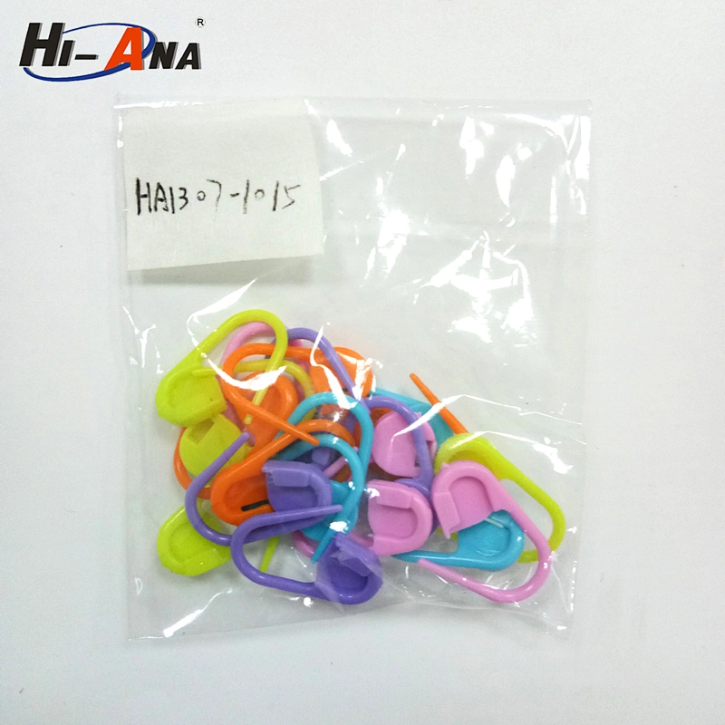 Colorful small plastic pin count 100pcs mixed color weaving tools