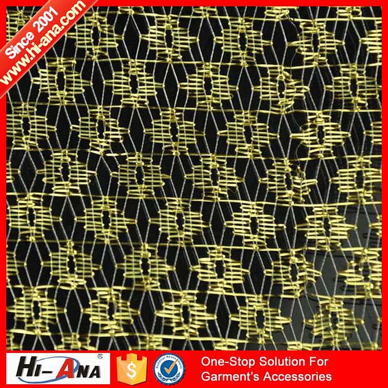 hi-ana fabric Direct factory prices multi color sequin mesh fabric