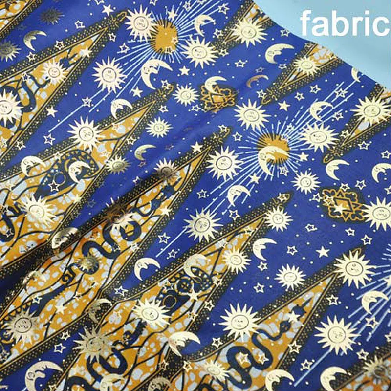 african real wax cotton fabric