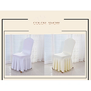 Banquet Wholesale Pleated Cheap Chair Cover