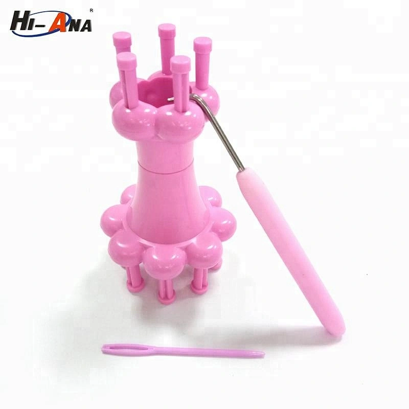 Fashion Plastic Spool Crochet Loom Knitter Knitting Yarn Wool Rope knitting loom