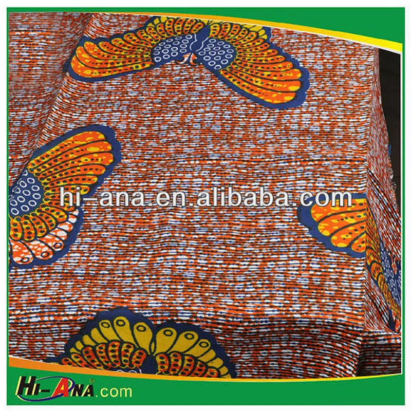 African Cotton Wax Prints Fabric/Veritable