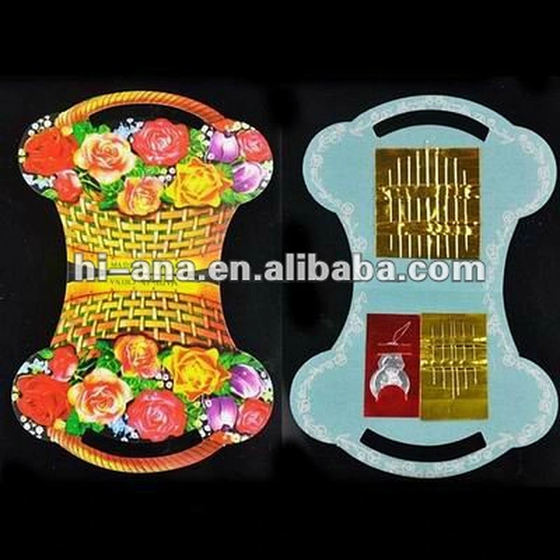 16 count per book hand sewing needles kit China supplier