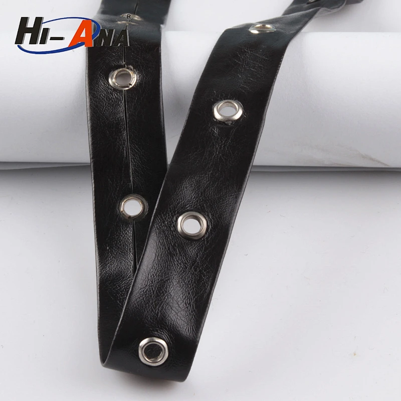 leather tape with eyelet