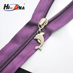 hi-ana zipper1 Custom made print logo Your satisfied zipper slider sizes