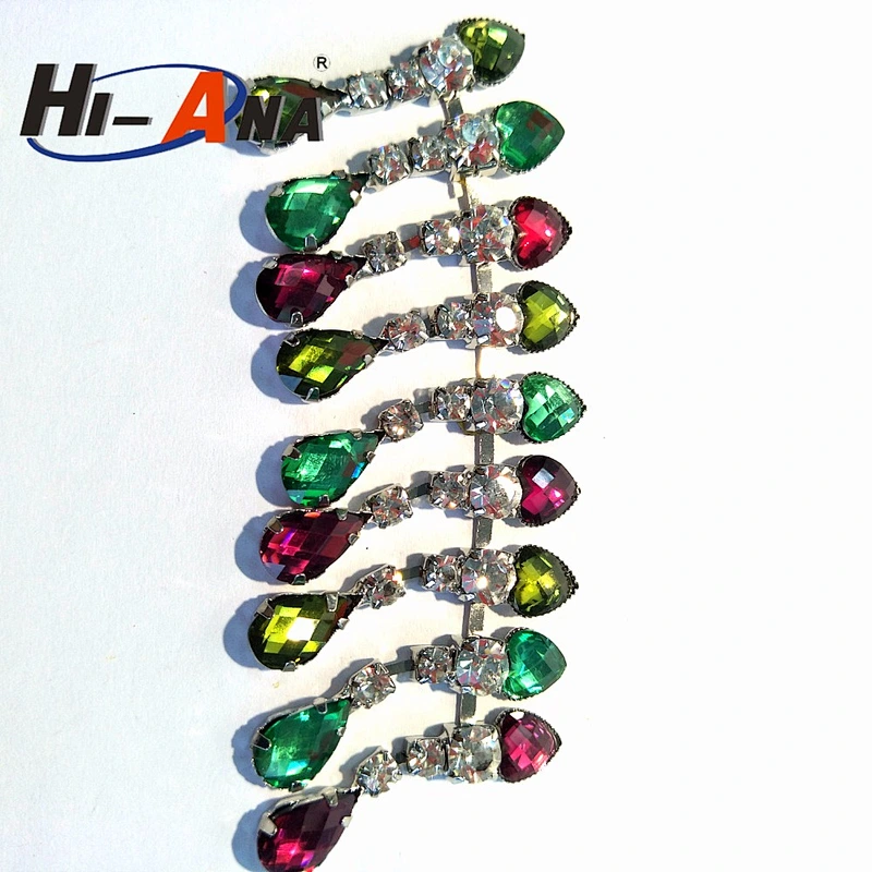 Cheap price china team wholesale different style rhinestone trim by the yard