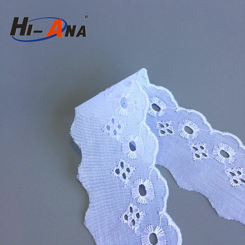 hi-ana lace3 Global brands 10 year customised LOGO printed african lace materials