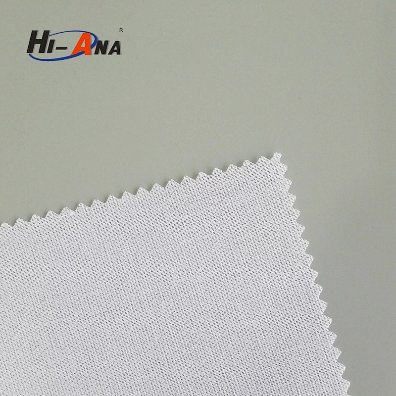 hi-ana fabric1 Strict QC 100% Top quality shirt collar fusing interlining