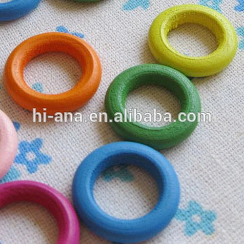 natural wooden rings