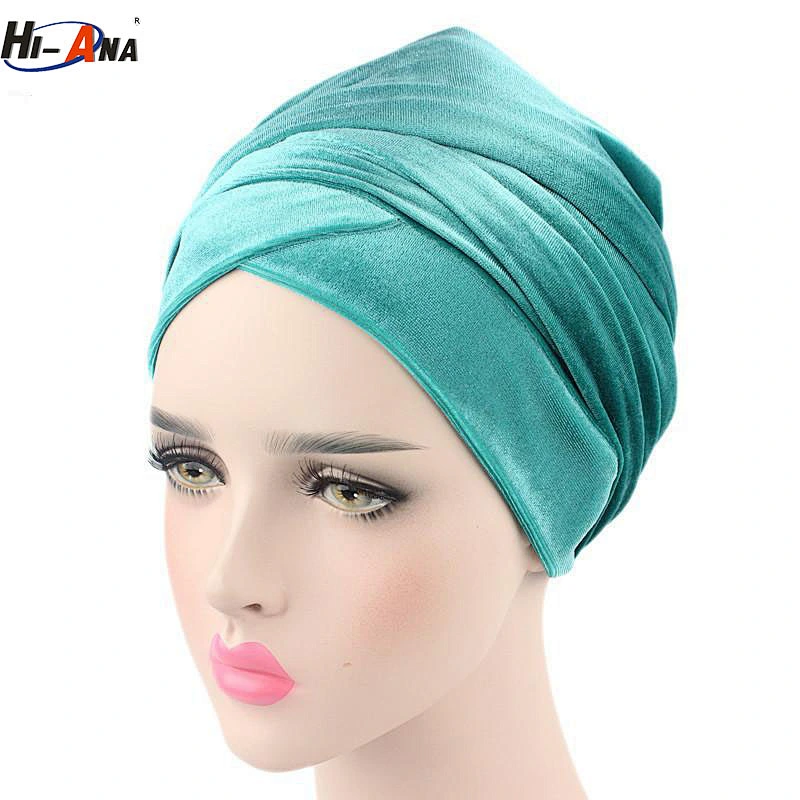 HI-ANA Musilm velvet turban head wrap head tie
