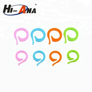 High quality plastic opening loop opening marking ring knitting tool