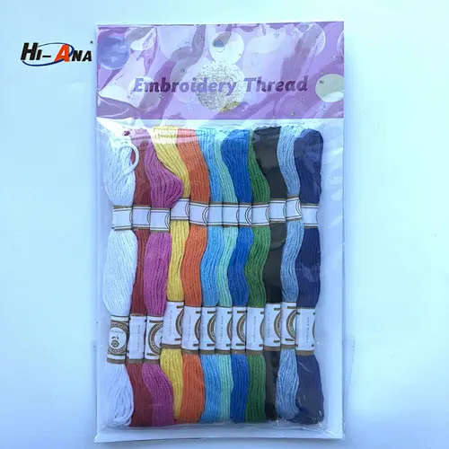 DIY 100% Cotton customized Embroidery Thread