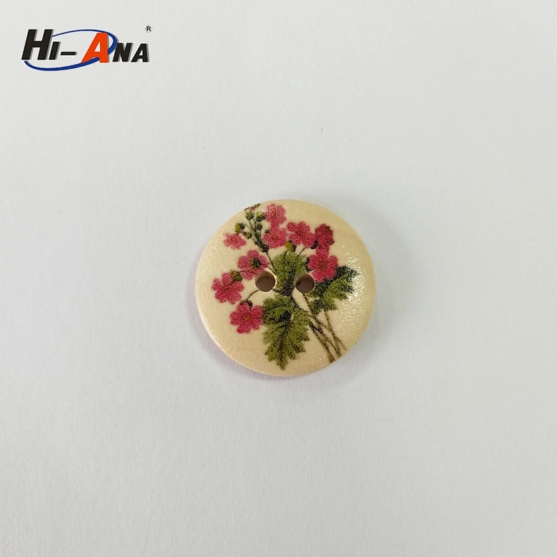 fancy wooden buttons