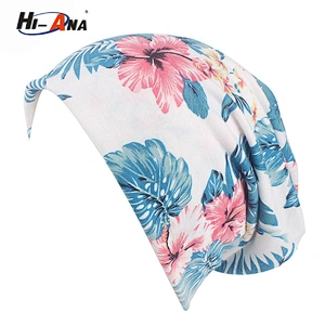 wholesale 2018 New trade two-tone braided head cap India turban hat for women